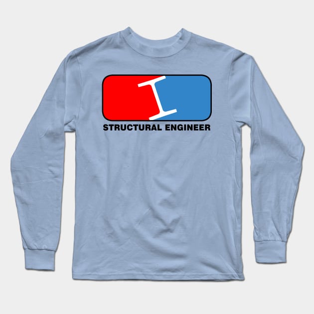 Structural Engineer League Long Sleeve T-Shirt by Barthol Graphics